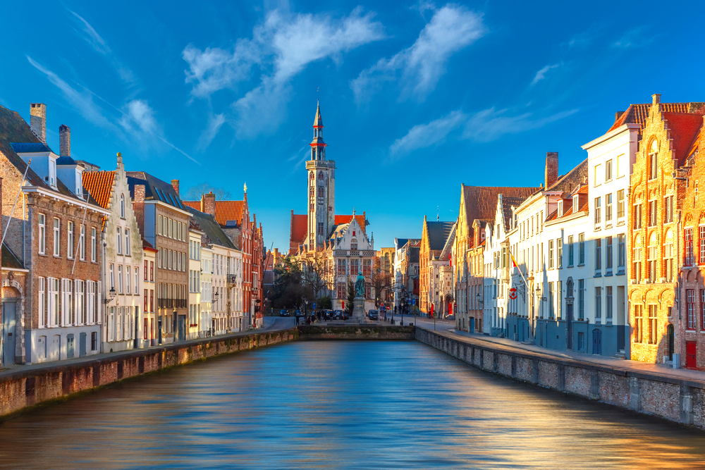 Cityscape of Bruges 布鲁日全景图