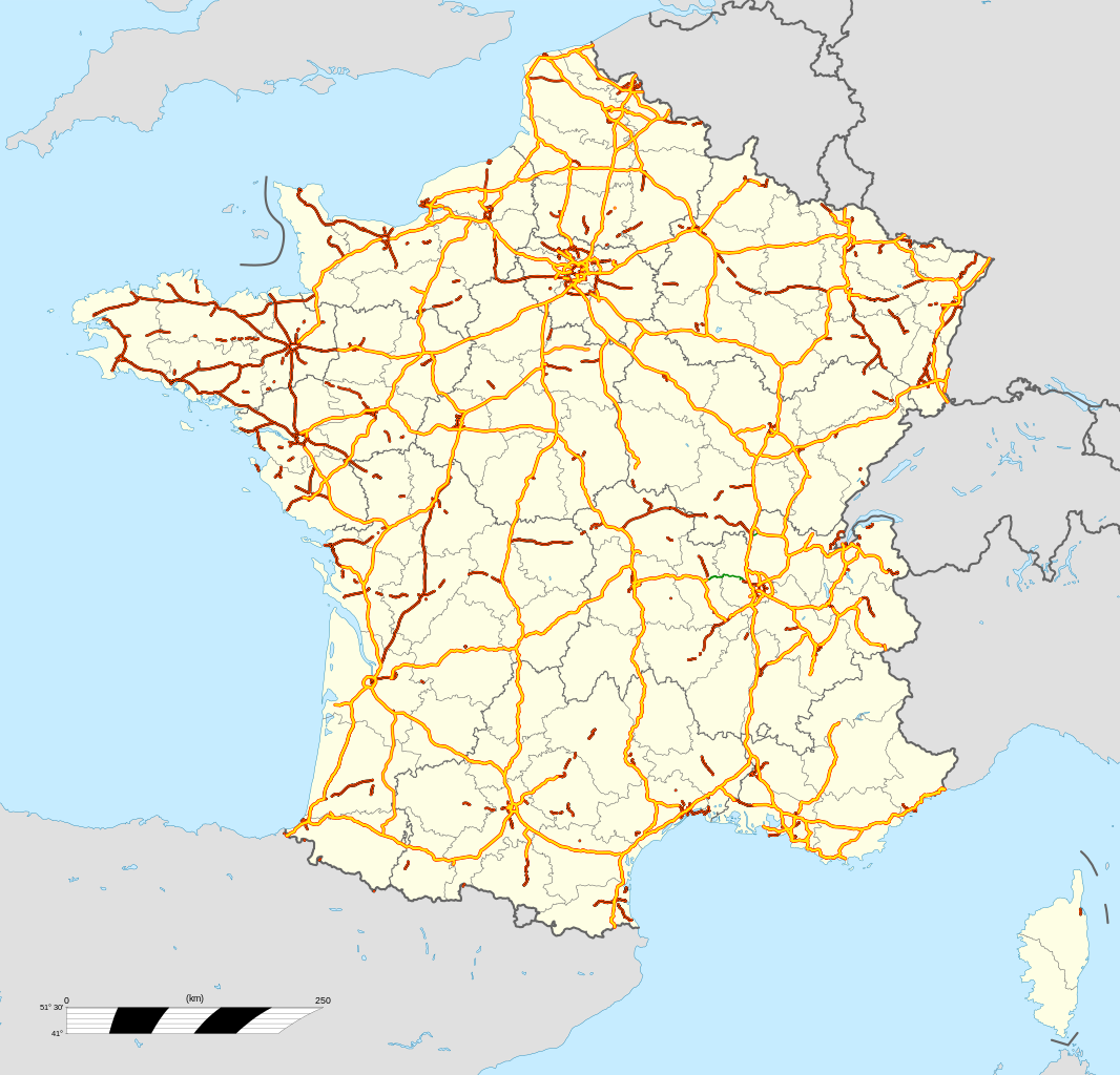 图5. 法国高速公路
